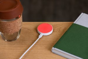 Luxafor mute button red glow