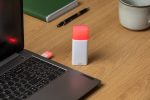Luxafor bluetooth pro wireless status light glowing red