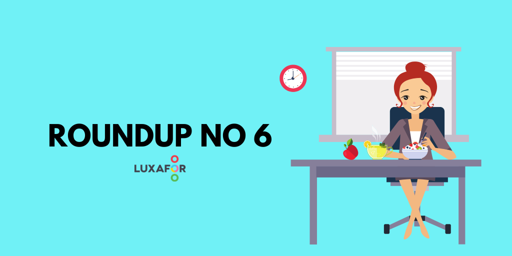 Roundup No. 6: What about a productivity diet? 1 Roundup No. 6: What about a productivity diet? - Luxafor