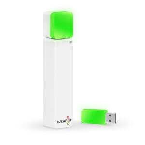 Luxafor-Bluetooth-set.jpg Luxafor Bluetooth is a wireless and software-controlled LED office busy light that allows managing notifications and workplace availability.