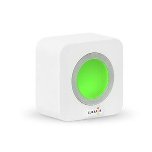 Luxafor-Cube.jpg Luxafor Cube standalone busy light displays meeting room and workspace availability in real-time