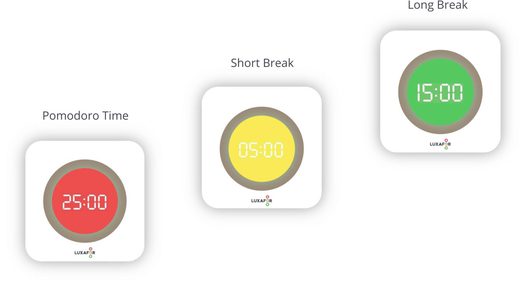 How the Pomodoro Timer technique boosts your productivity 2 Luxafor Pomodoro Timer physical timer