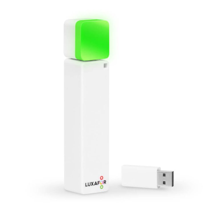 Luxafor Bluetooth – Wireless Room Availability Light 1 Luxafor Bluetooth is a wireless LED busy light that allows managing notifications and workplace availability. Its wireless connectivity, customizable settings, improved productivity, ease of use, and additional features make it a valuable tool for individuals and teams looking to improve their productivity and minimize interruptions