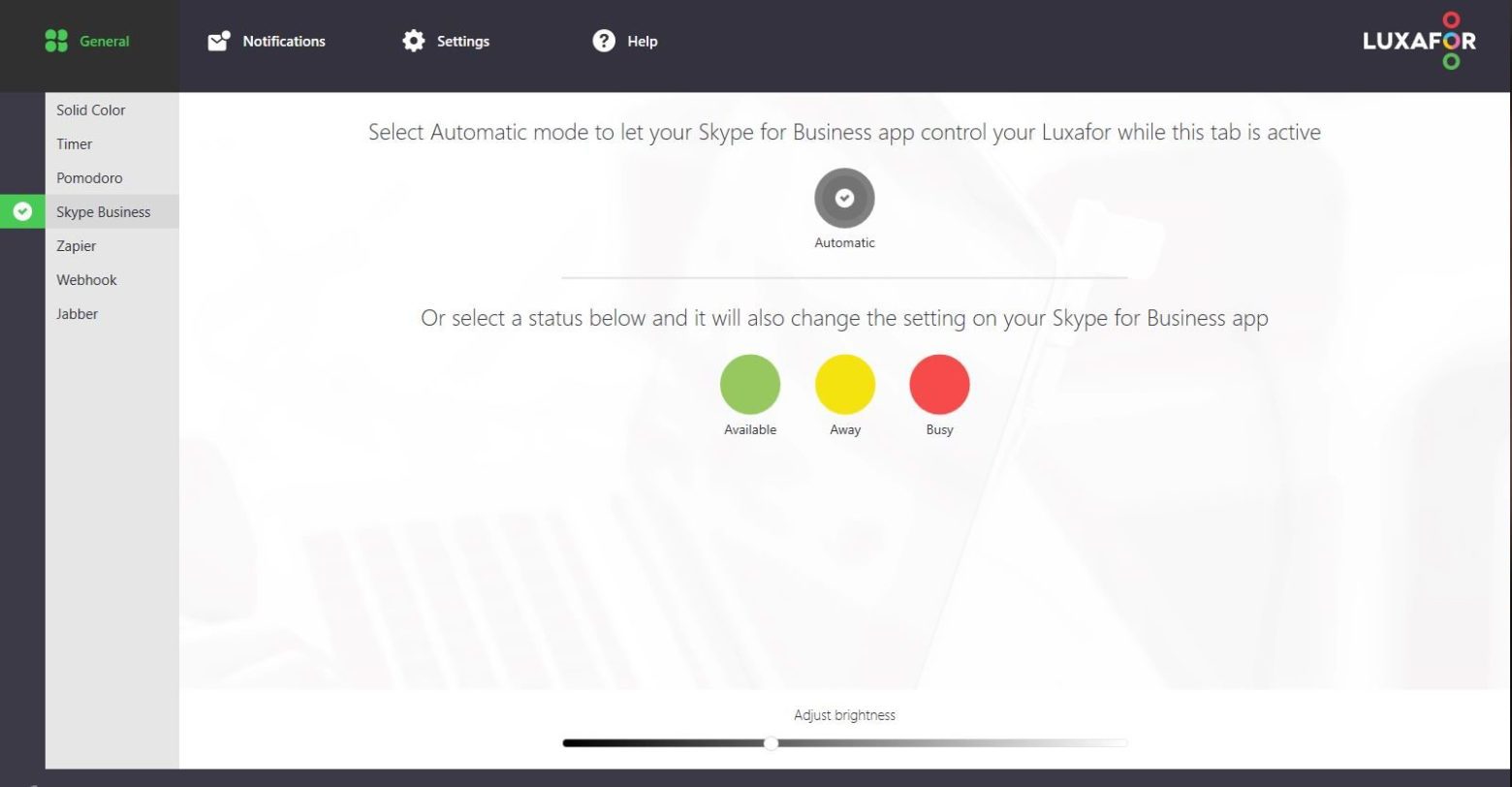 Luxafor introduces integration with Microsoft Teams via Skype for Business 2 Luxafor Software Microsoft Teams Skype Business Luxafor Availability Indicator Software