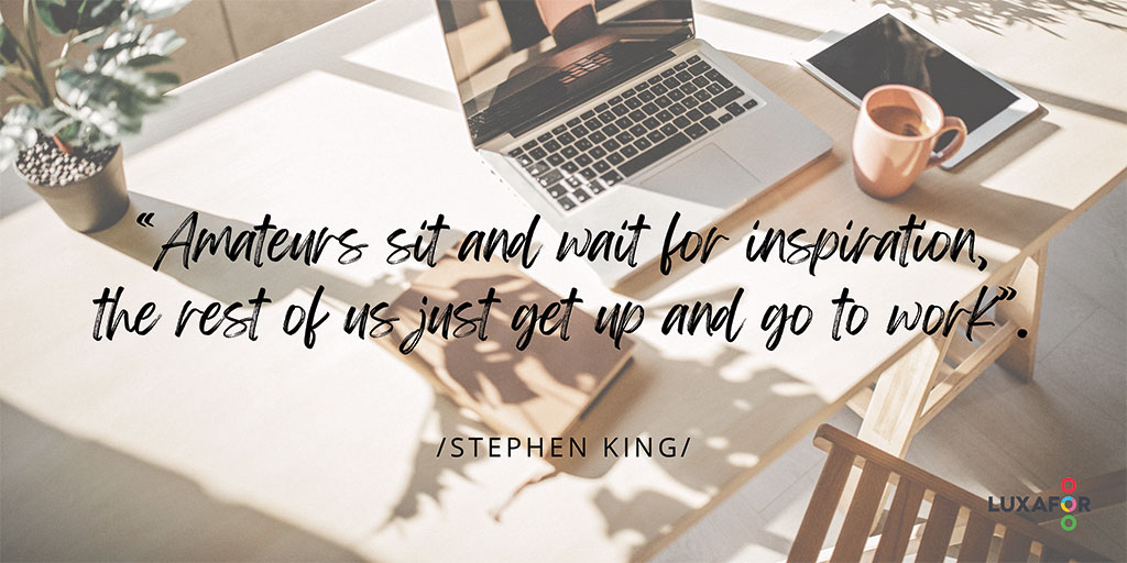 143 Uplifting Motivational Quotes for Work to Boost Your Performance 14 Motivationa quote image: amateurs sit and wait