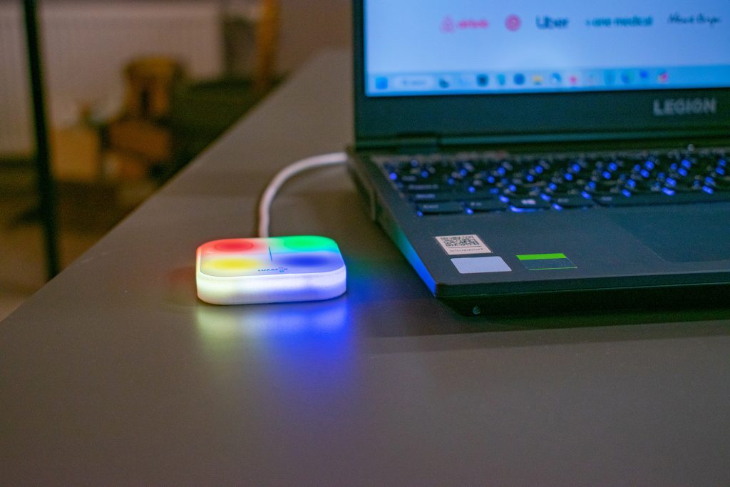 Gadgets to Help You Stay Focused and Productive 8 luxafor Smart Button can be customized to fit your needs and preferences