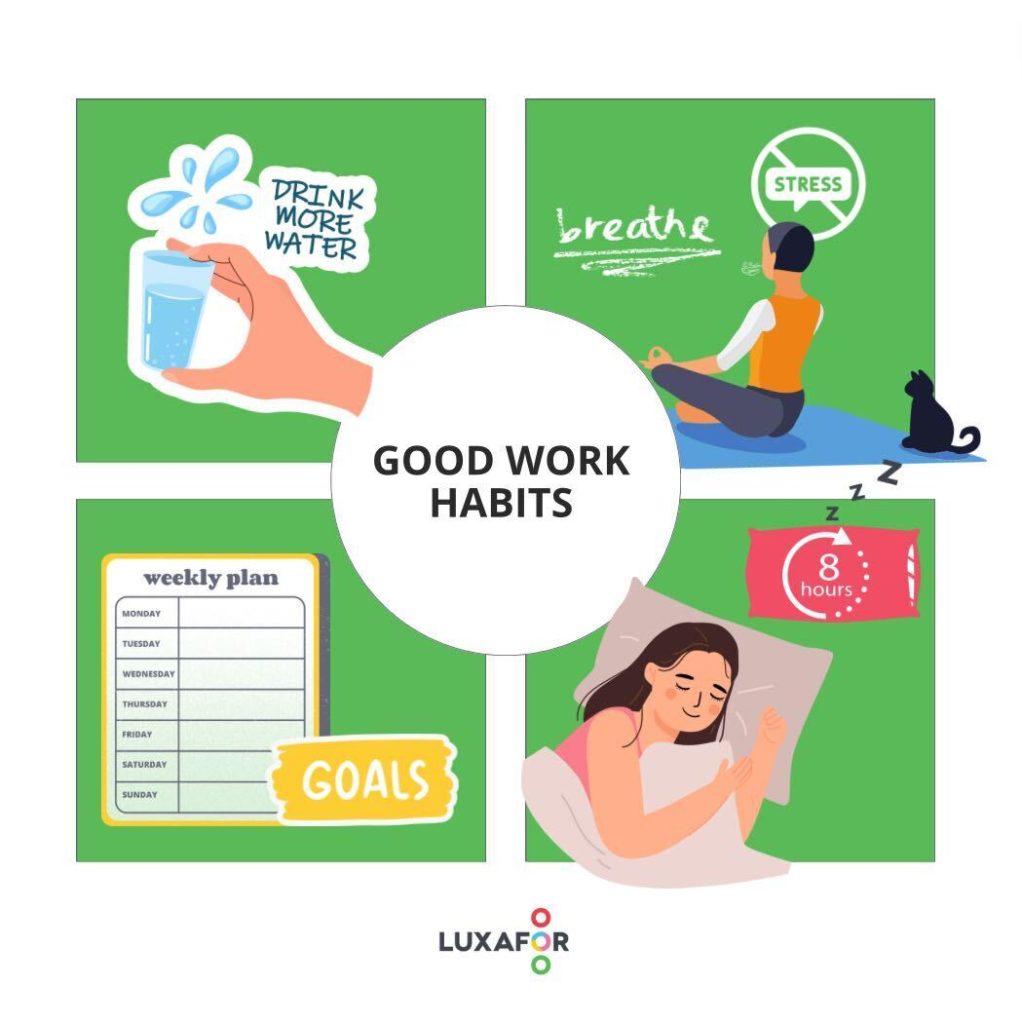 The Worst Work Habits For Productivity In 2024. 4 Good work habits 2024 Luxafor