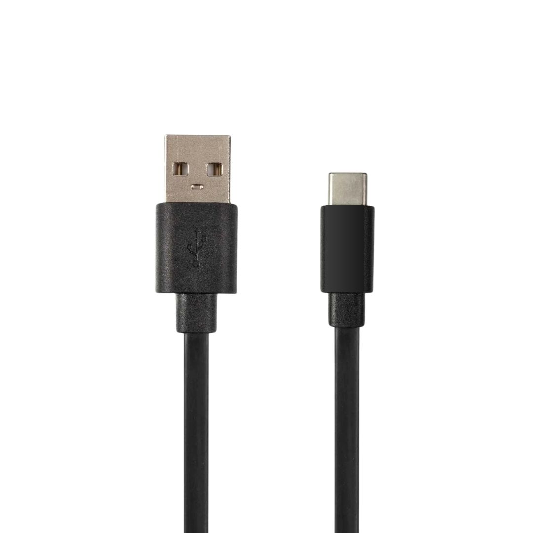 USB-A to USB-C Cable Flat Black Luxafor USB-A to USB-C Cable Flat Black Luxafor