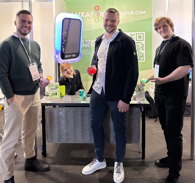 Luxafor at Riga Comm 2024: Elevating Productivity 3 Luxafor Team Riga Comm