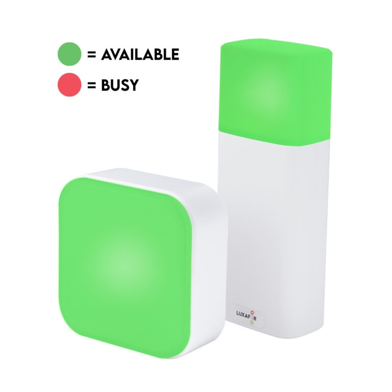 Luxafor Switch Pro 2 – App-Free Wireless Meeting Room Status Light 1 Wireless Busy Light status indicator for offices Switch Pro 2
